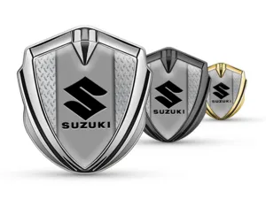 Suzuki Emblema Coche Insignia Moderno Vista Superior Manera